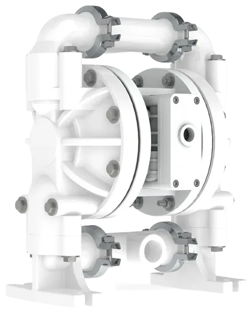1" Poly Mining Pump side view