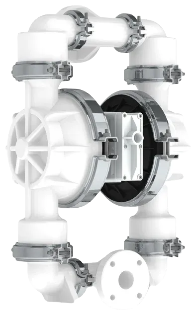 2" Poly Mining Pump side view